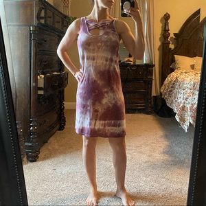 American eagle tie dye dress